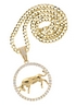 10K Yellow Gold Zodiac Scorpio Necklace | Appx. 17.2 Grams
