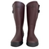 Extra Wide Calf Brown Wellies with Rear Gusset - Wide Foot & Ankle - Fit 40-50cm Calf