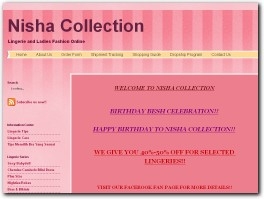 http://www.nishacollection.com/ website