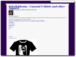 http://babyfishbrain.tumblr.com website