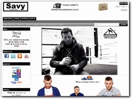 http://www.savymenswear.co.uk website