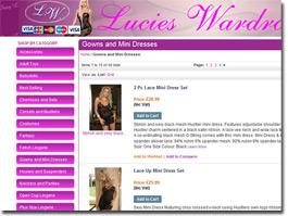 http://www.lucieswardrobe.co.uk website