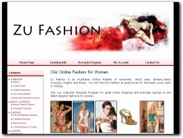 http://www.zufashion.com.au website