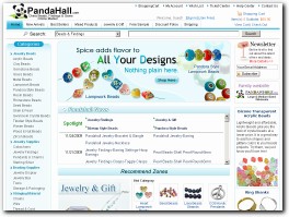 http://www.pandahall.com website