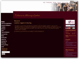 http://www.alluringleather.com/ website