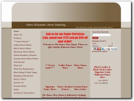 http://www.thedanceshoedepot.com/ website