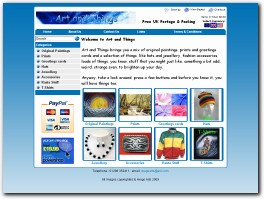 http://www.artandthings.co.uk website