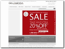 http://www.dellamoda.com/ website