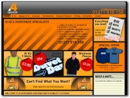 http://www.highvis-workwear.co.uk website