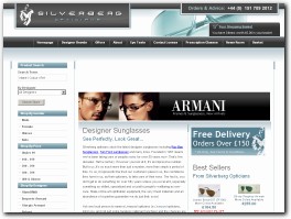 http://www.silverbergopticians.co.uk website