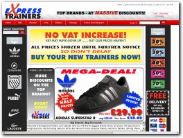 http://www.expresstrainers.com/ website