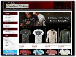 http://www.rebelliousclothingstore.com website