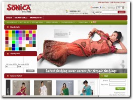 http://www.sonicasarees.co.in website