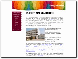 http://www.haiyangarment.com website