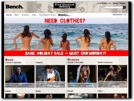 http://www.shop.bench.co.uk/ website
