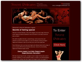 http://www.secretdelicates.com website