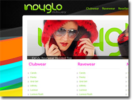 http://www.indygloclubwear.com website