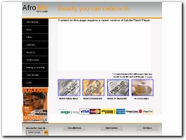 http://www.afroditewigs.co.uk website