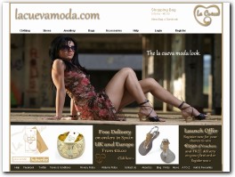http://www.lacuevamoda.com website
