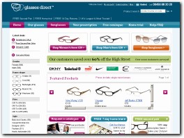 http://www.glassesdirect.co.uk website