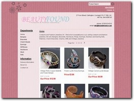 http://www.beautyfound.co.uk website