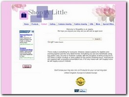 http://www.shopalittle.co.uk website