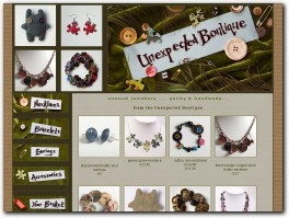 http://www.unexpectedboutique.co.uk website