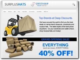 http://www.surplushats.com website