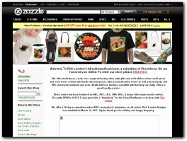 http://www.zazzle.com/shoeshies website