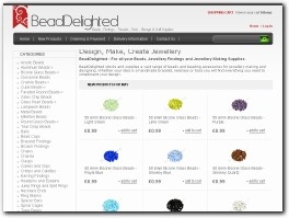 http://www.beaddelighted.co.uk website