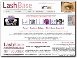 http://www.lashbase.co.uk website