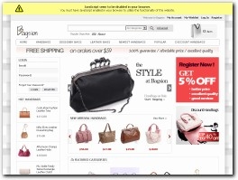 http://www.bagsion.com website