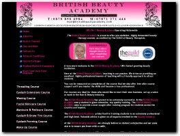 http://www.britishbeautyacademy.com website
