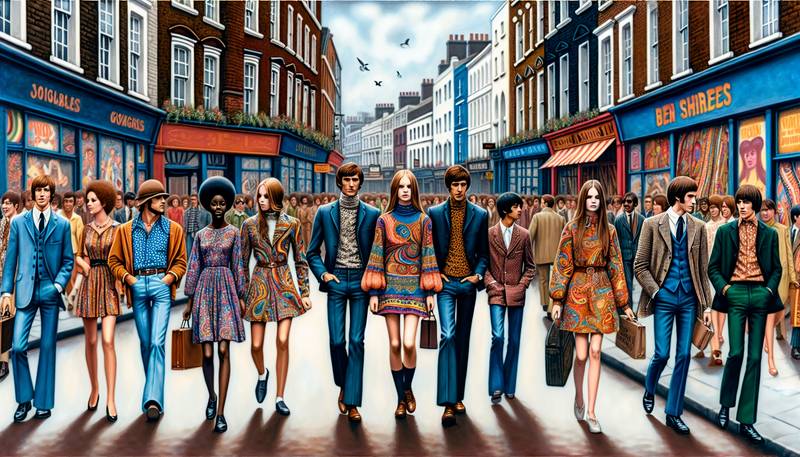 Carnaby Street Cool: 1960s Londons Fashion Hub