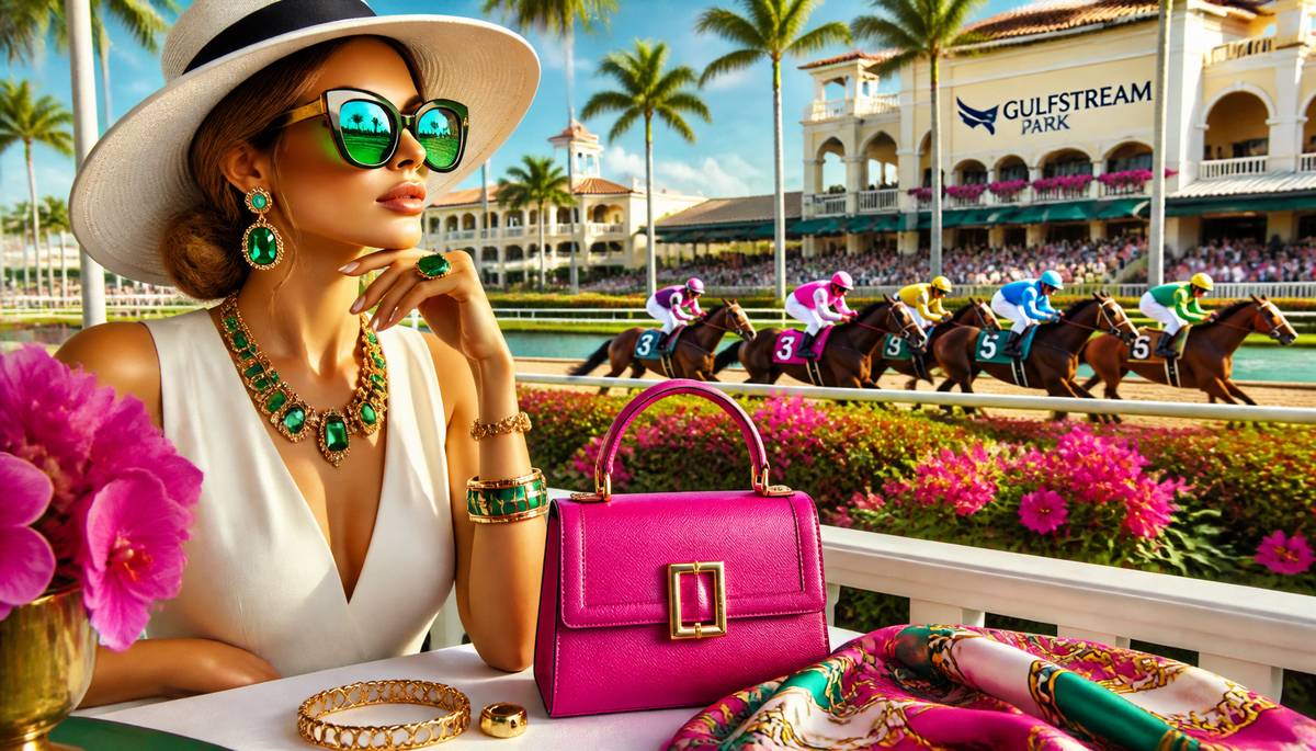Bold Moves: Accessories to Light Up Gulfstream Park
