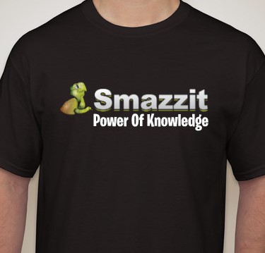 Smazzit Power Of Knowledge T Shirts