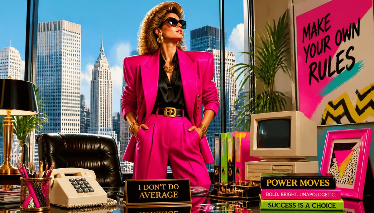 Power Dressing Through the 80s: Shoulder Pads and Bold Colors