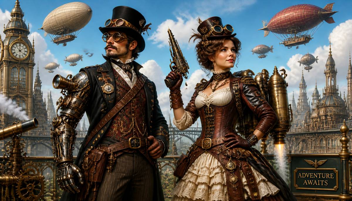 Steampunk Aesthetics: Victorian Futurism in Modern Fashion