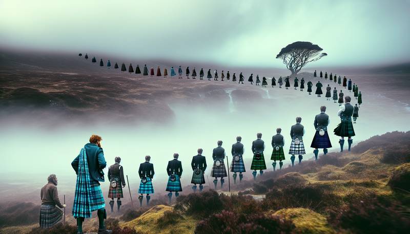 Swinging Kilts: Scottish Highland Dress Through the Ages