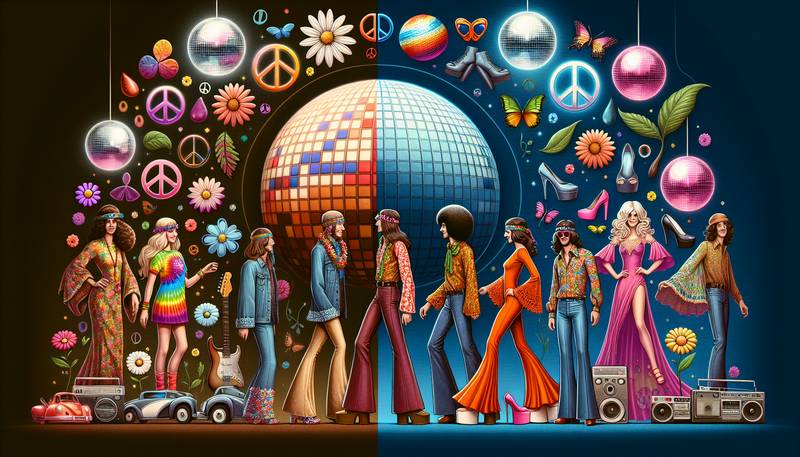 Hippie to Disco: Transitioning Trends of the 1970s