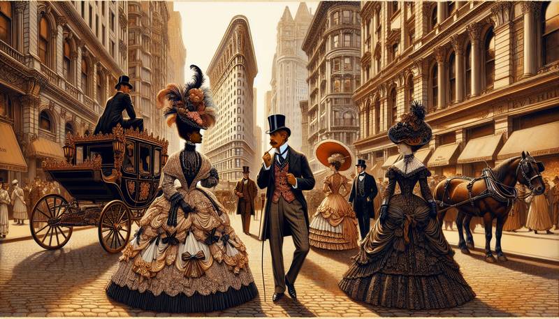 Bustles and Bows: Gilded Age New York Fashion