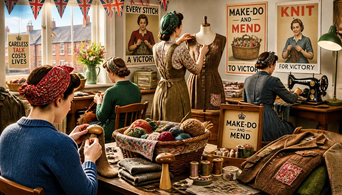 Wartime Utility Clothing: Britains 1940s Make-do and Mend