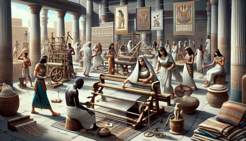 Ancient Egyptian Linens: Pharaohs to Commoners