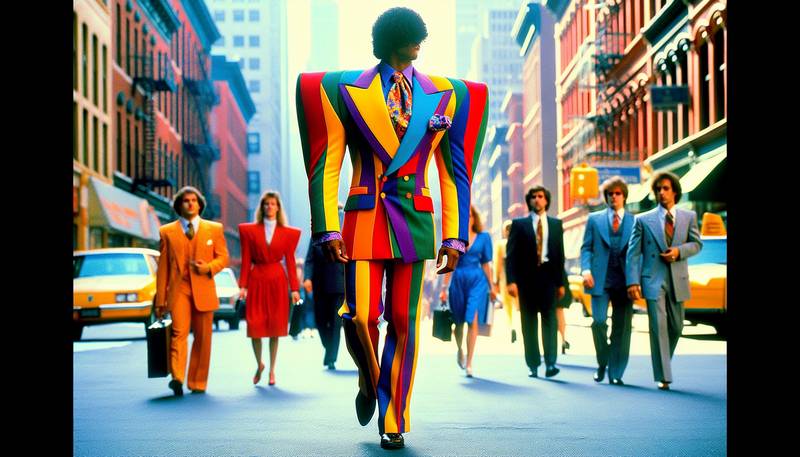 Power Dressing Through the 80s: Shoulder Pads and Bold Colors