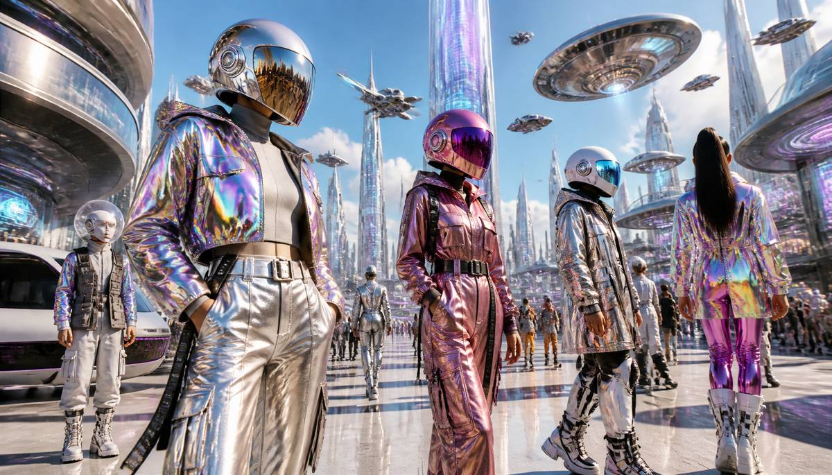 Space-Age Materials in Contemporary Fashion