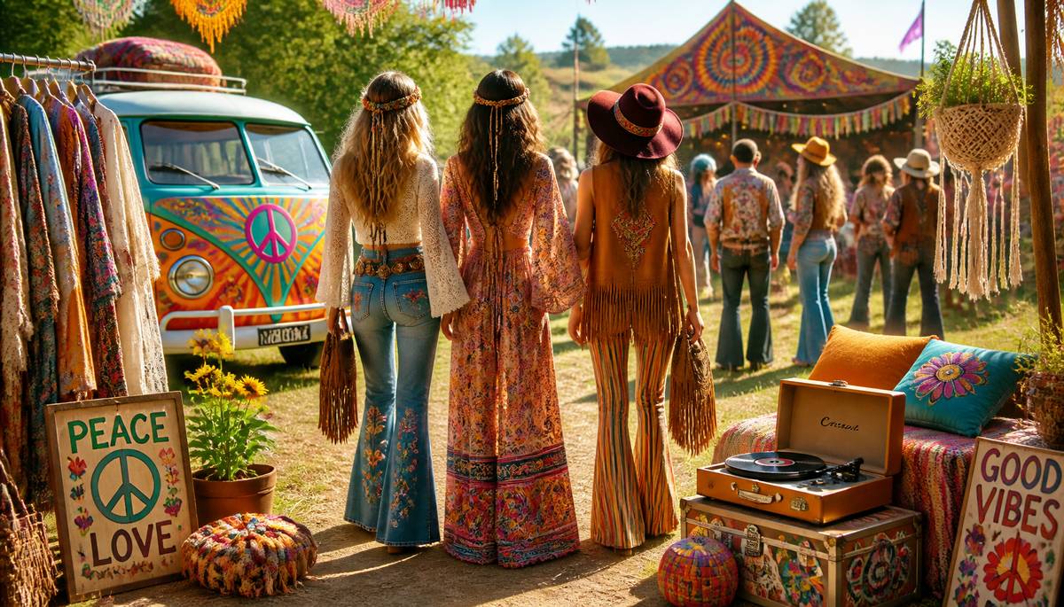 Bohemian Rhapsody: 1970s Americas Free-Spirited Fashion