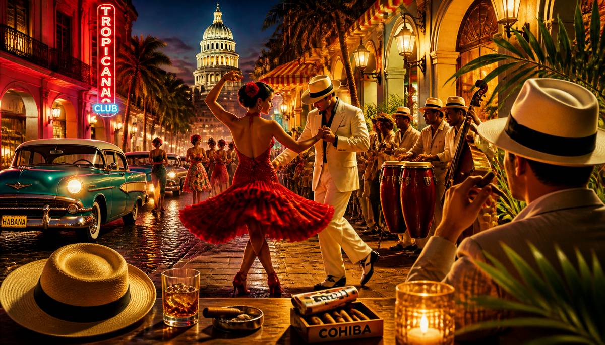 Cuban Heels and Salsa Flair: Havana Nights in the 1950s