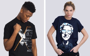 thought criminals- chomsky and malcolm x t-shirts