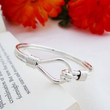 ladies silver bangles