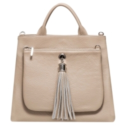 Dahlia Tote in Sand Tote